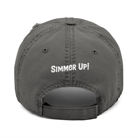 Sprout the Gnome Distressed Dad Hat: Charcoal Gray