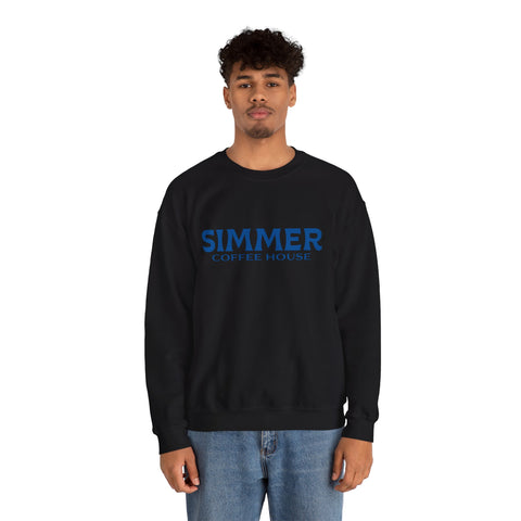 Simmer Coffee House Crewneck Sweatshirt: Various Colors