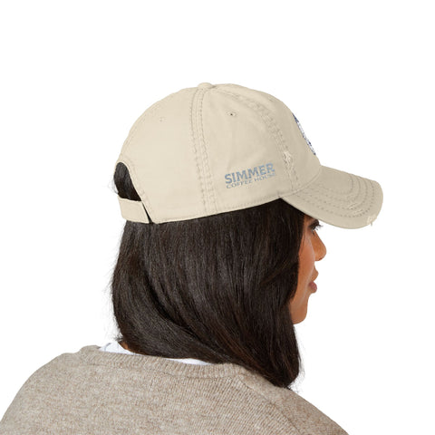 Sprout the Gnome Dad Hat: Distressed Khaki