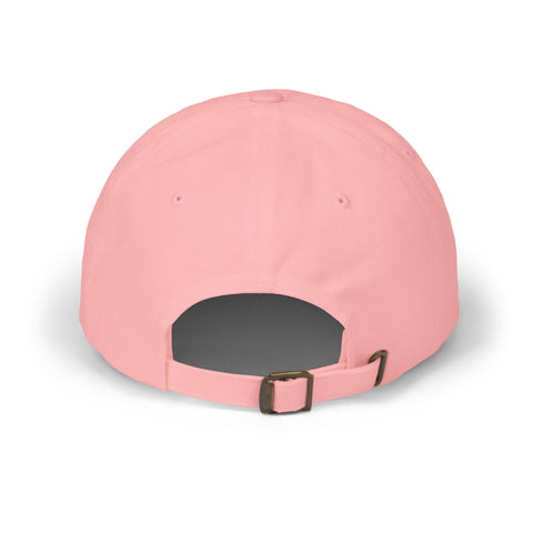 Simmer Coffee House Embroidered Dad Hat: Classic Pink & Lavender
