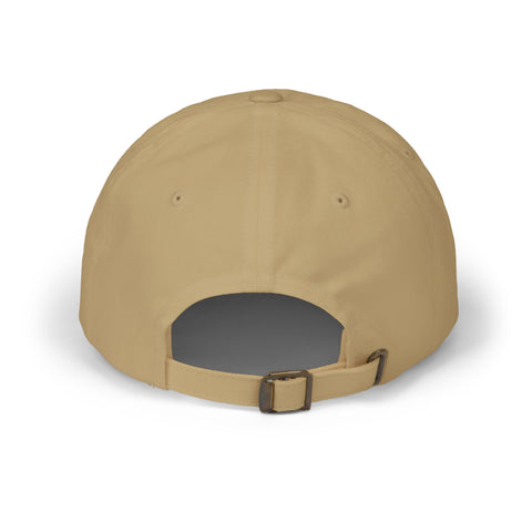 Simmer Coffee House Embroidered Dad Hat: Khaki Sprout