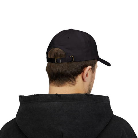 Simmer Coffee House Embroidered Dad Hat: Classic Black