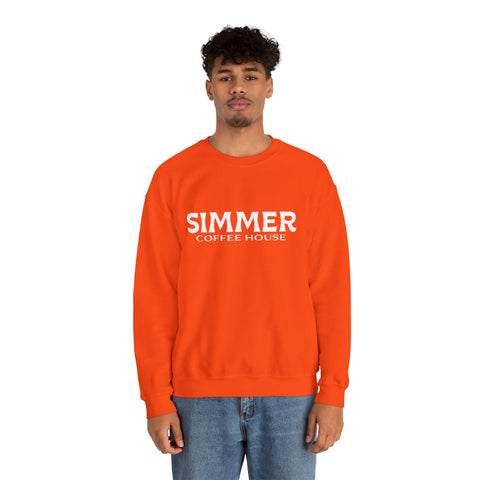 Simmer Coffee House Crewneck Sweatshirt: Various Colors