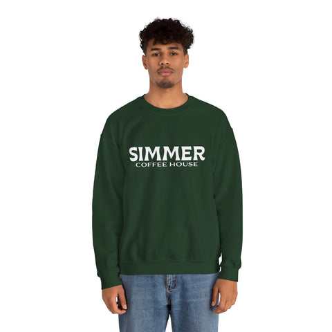Simmer Coffee House Crewneck Sweatshirt: Various Colors