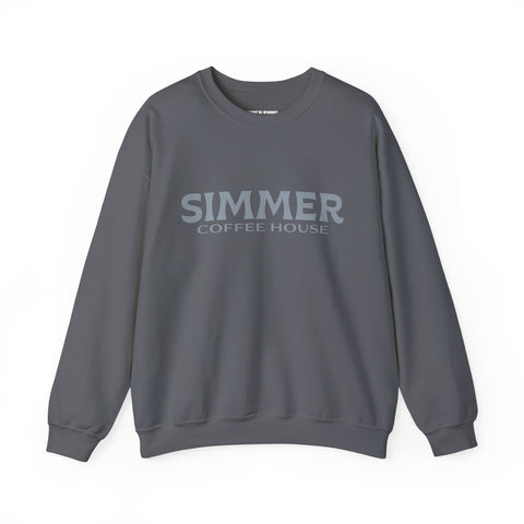 Simmer Coffee House Crewneck Sweatshirt: Various Colors