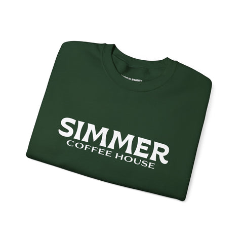 Simmer Coffee House Crewneck Sweatshirt: Various Colors