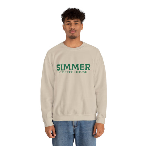 Simmer Coffee House Crewneck Sweatshirt: Various Colors