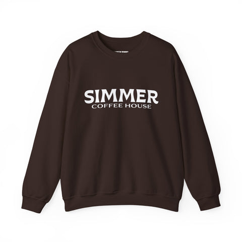 Simmer Coffee House Crewneck Sweatshirt: Various Colors