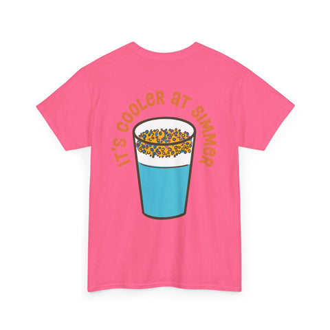 Simmer Coffee House It's Cooler at Simmer T-Shirt: Various Colors