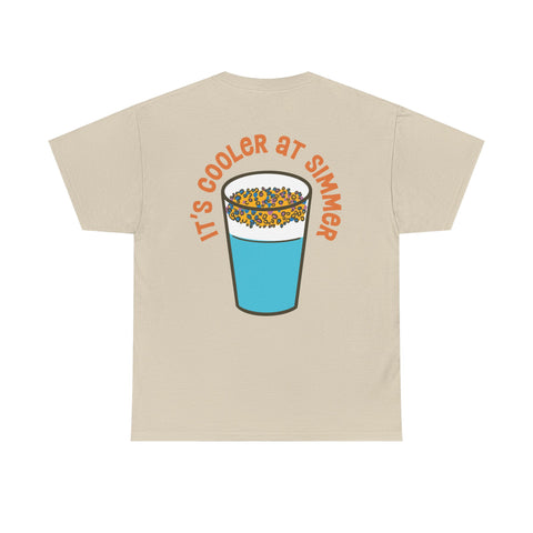 Simmer Coffee House It's Cooler at Simmer T-Shirt: Various Colors