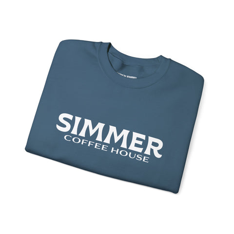 Simmer Coffee House Crewneck Sweatshirt: Various Colors