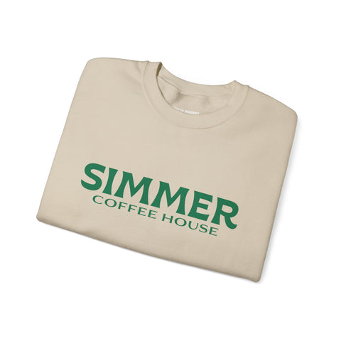 Simmer Coffee House Crewneck Sweatshirt: Various Colors