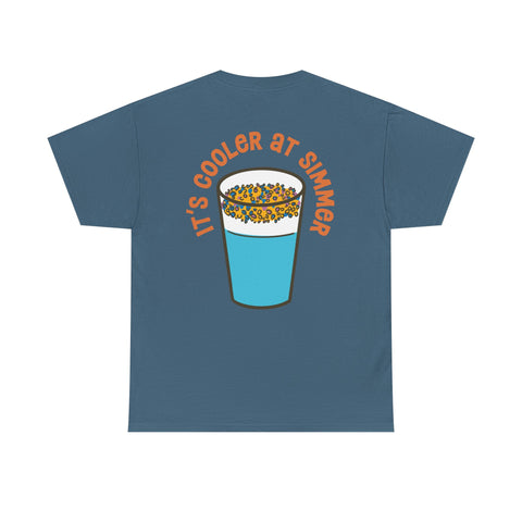 Simmer Coffee House It's Cooler at Simmer T-Shirt: Various Colors