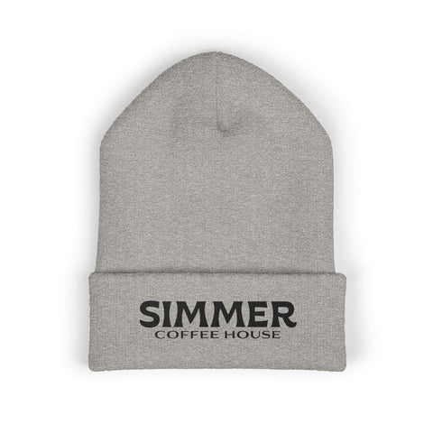 Simmer Coffee House Beanie: Classic Grey