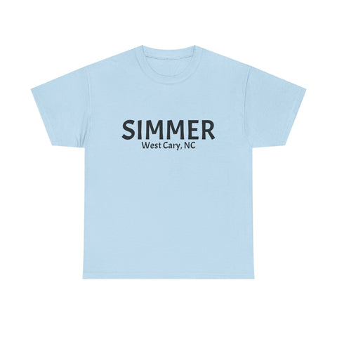 Simmer West Cary, NC Heavy Cotton Tee