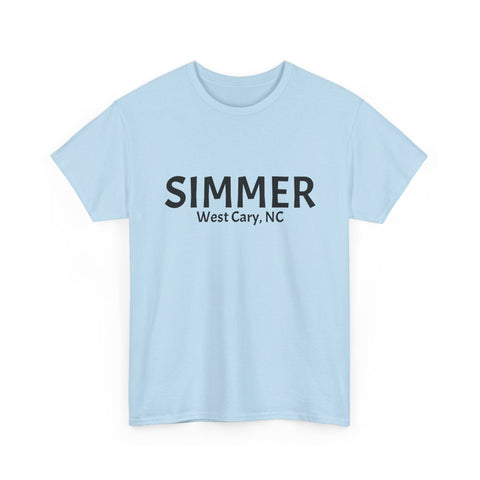 Simmer West Cary, NC Heavy Cotton Tee