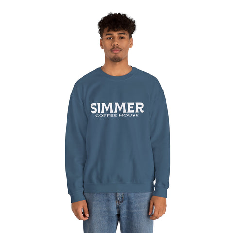 Simmer Coffee House Crewneck Sweatshirt: Various Colors
