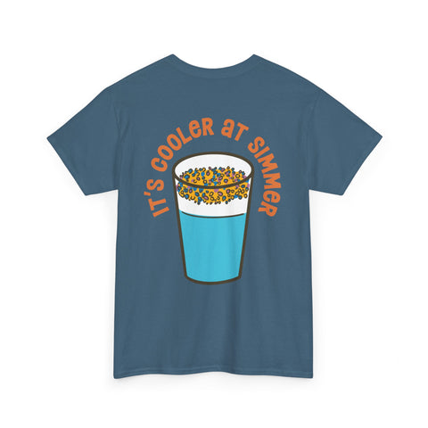 Simmer Coffee House It's Cooler at Simmer T-Shirt: Various Colors