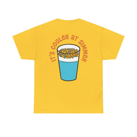 Simmer Coffee House It's Cooler at Simmer T-Shirt: Various Colors