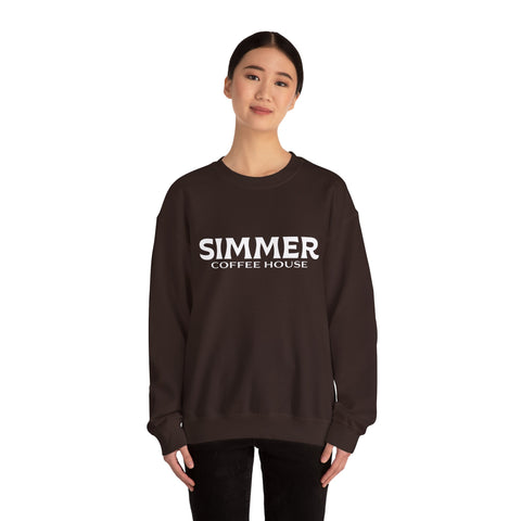 Simmer Coffee House Crewneck Sweatshirt: Various Colors