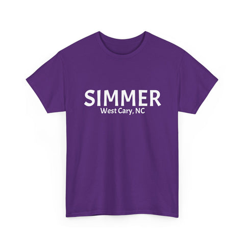 Simmer West Cary, NC Heavy Cotton Tee
