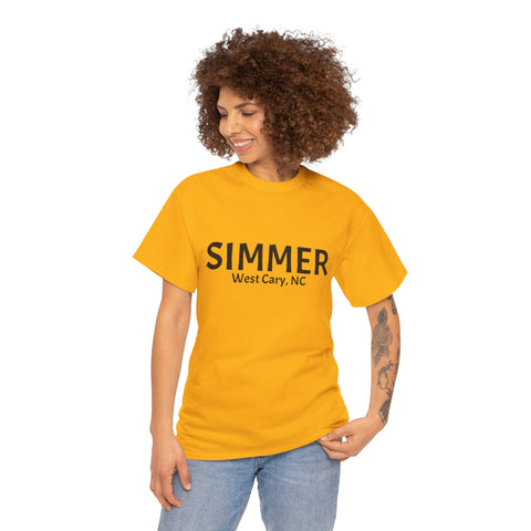 Simmer West Cary, NC Heavy Cotton Tee