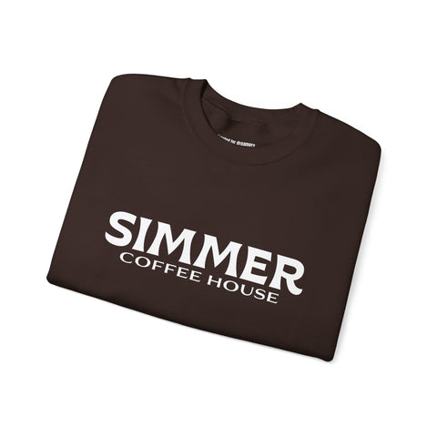 Simmer Coffee House Crewneck Sweatshirt: Various Colors