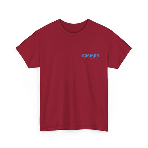 Simmer Coffee House It's Cooler at Simmer T-Shirt: Various Colors