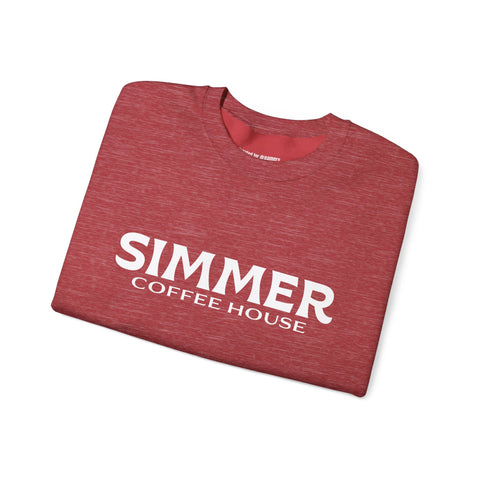 Simmer Coffee House Crewneck Sweatshirt: Various Colors