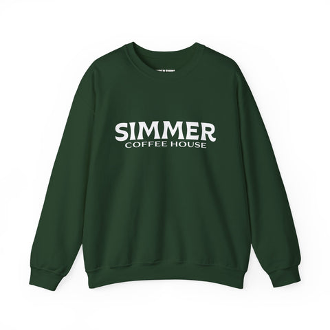 Simmer Coffee House Crewneck Sweatshirt: Various Colors