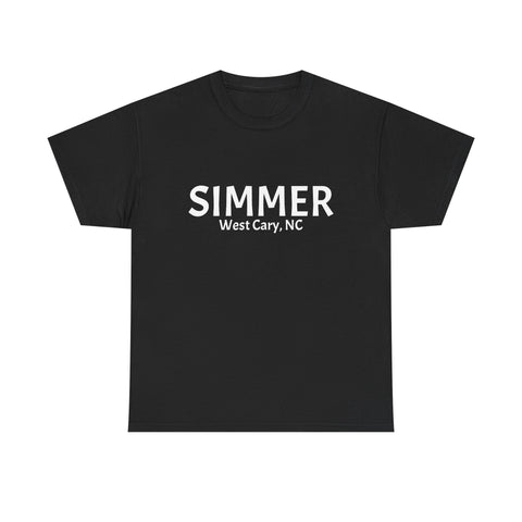Simmer West Cary, NC Heavy Cotton Tee