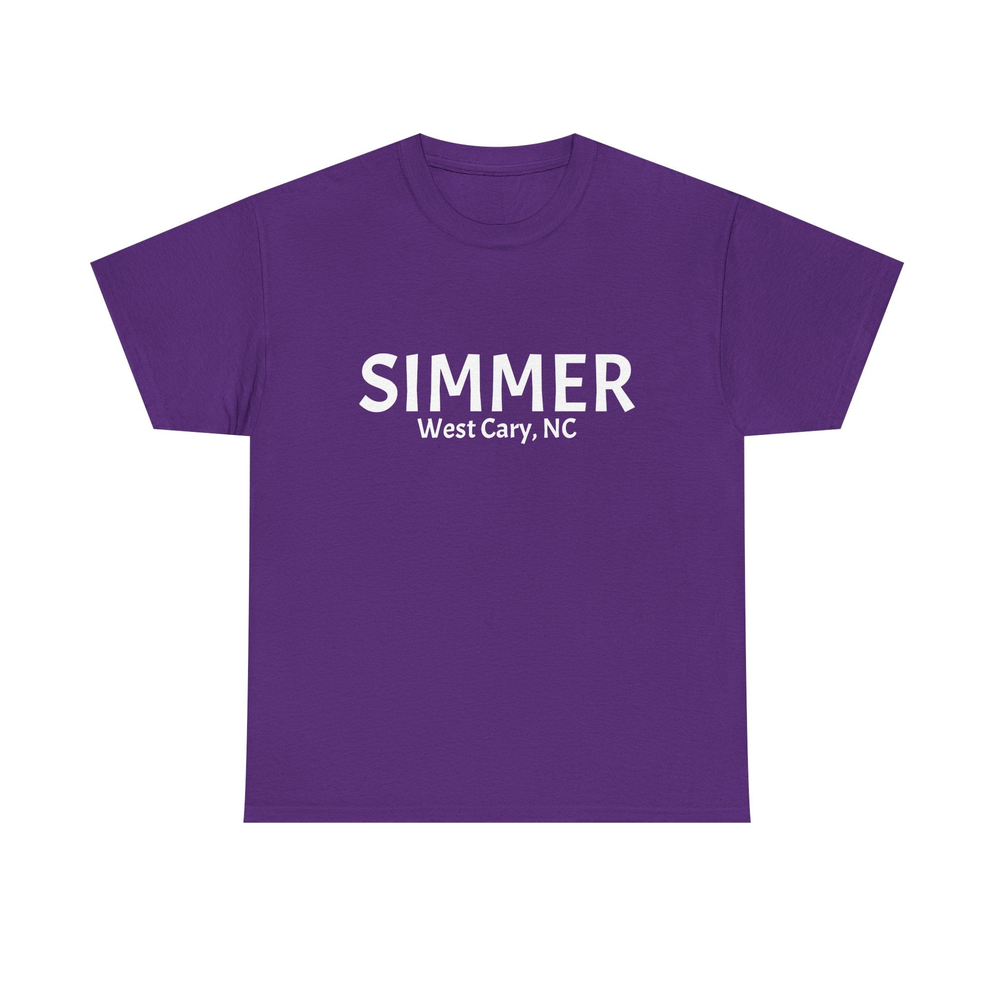 Simmer West Cary, NC Heavy Cotton Tee – Simmer Coffee House