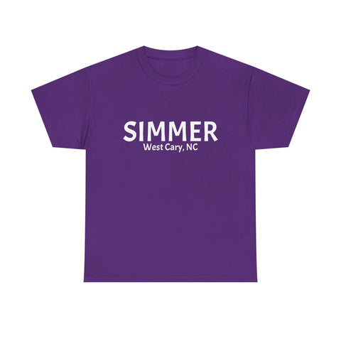 Simmer West Cary, NC Heavy Cotton Tee