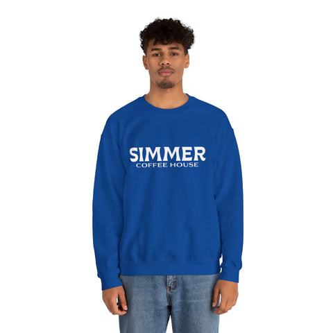 Simmer Coffee House Crewneck Sweatshirt: Various Colors