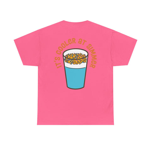 Simmer Coffee House It's Cooler at Simmer T-Shirt: Various Colors