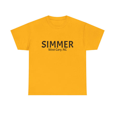 Simmer West Cary, NC Heavy Cotton Tee