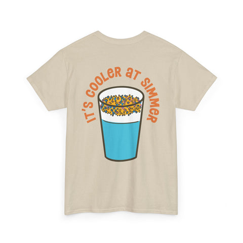 Simmer Coffee House It's Cooler at Simmer T-Shirt: Various Colors