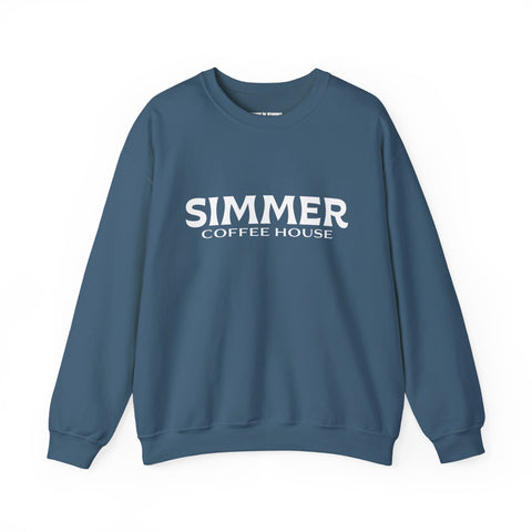 Simmer Coffee House Crewneck Sweatshirt: Various Colors