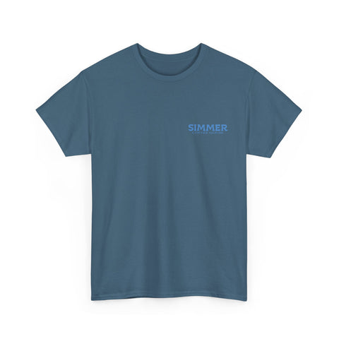 Simmer Coffee House It's Cooler at Simmer T-Shirt: Various Colors