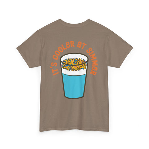Simmer Coffee House It's Cooler at Simmer T-Shirt: Various Colors