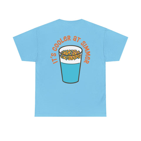 Simmer Coffee House It's Cooler at Simmer T-Shirt: Various Colors