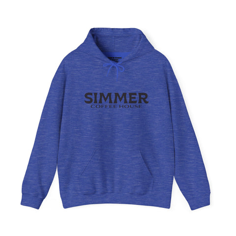 Simmer Coffee House Lifestyle Hoodie: Classic White