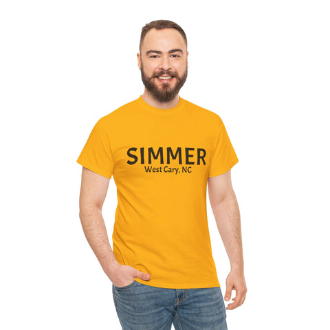Simmer West Cary, NC Heavy Cotton Tee