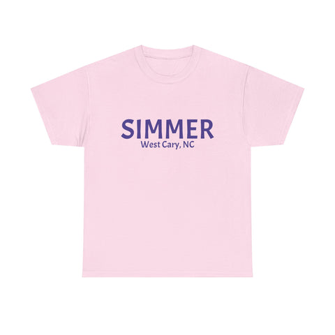Simmer West Cary, NC Heavy Cotton Tee