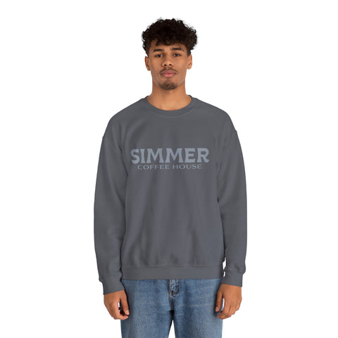 Simmer Coffee House Crewneck Sweatshirt: Various Colors