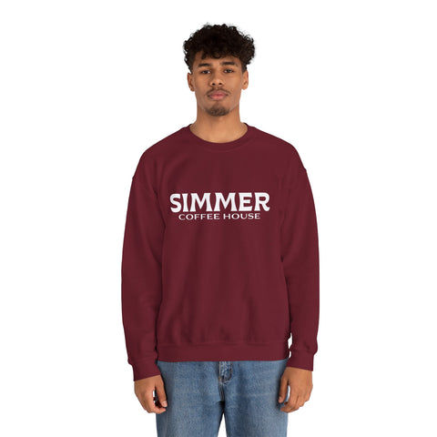 Simmer Coffee House Crewneck Sweatshirt: Various Colors
