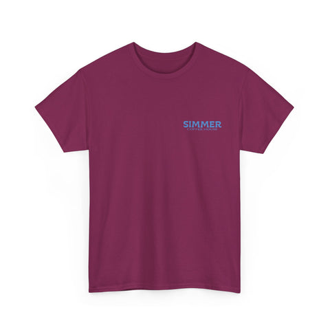 Simmer Coffee House It's Cooler at Simmer T-Shirt: Various Colors