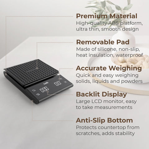 Coffee Scale w/Timer